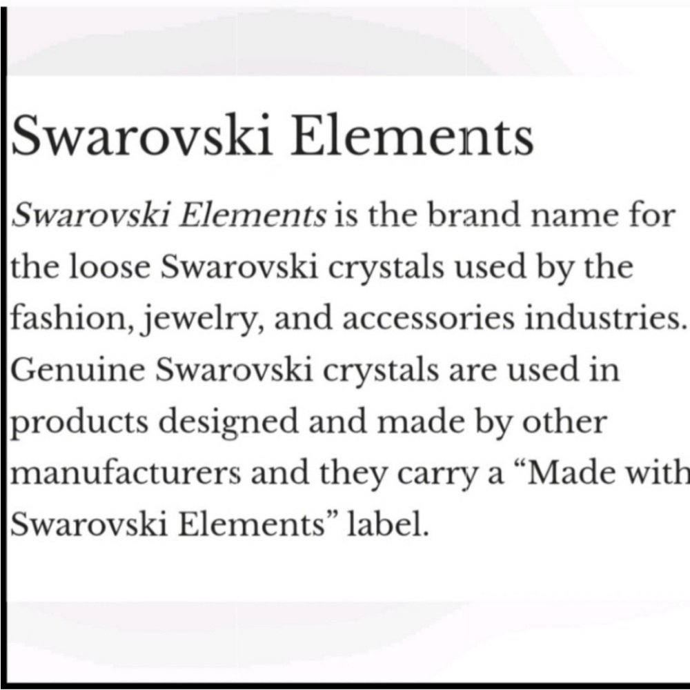 Swarovski Crystals Elements Flower Stud Earrings - image 5